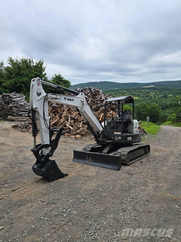 Bobcat E 50 Mini ekskavatörler, 7 tona dek