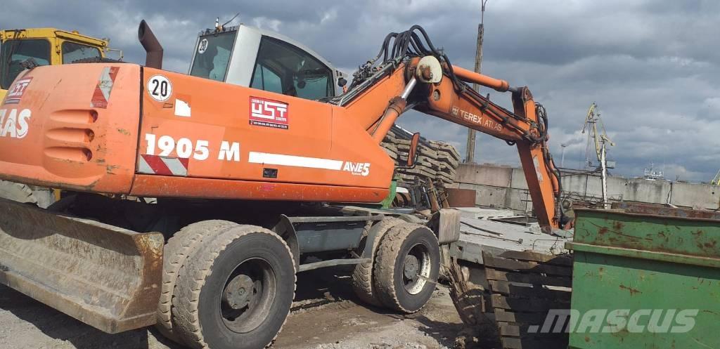 Atlas 1905 M Lastik tekerli ekskavatörler