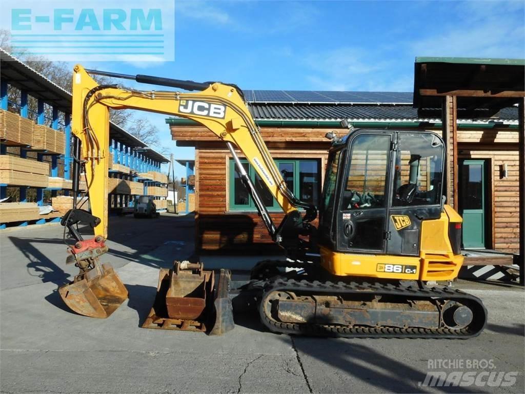 JCB 86 c-1 ( 8.775kg ) Lastik tekerli ekskavatörler