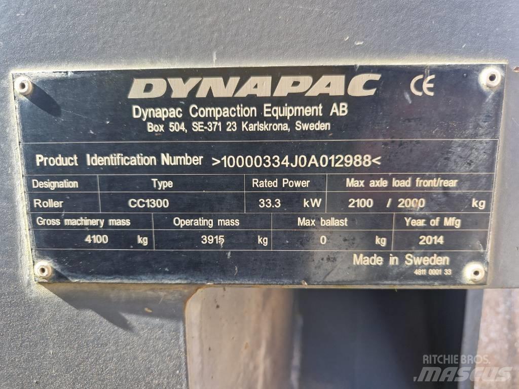 Dynapac CC 1300 Çift tamburlu silindirler