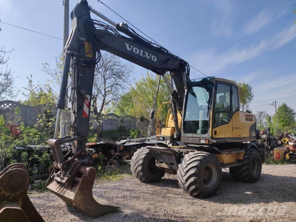 Volvo EW 140 C Lastik tekerli ekskavatörler