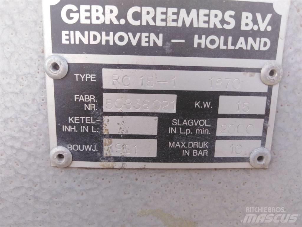 Creemers RC15-1 Kompresörler