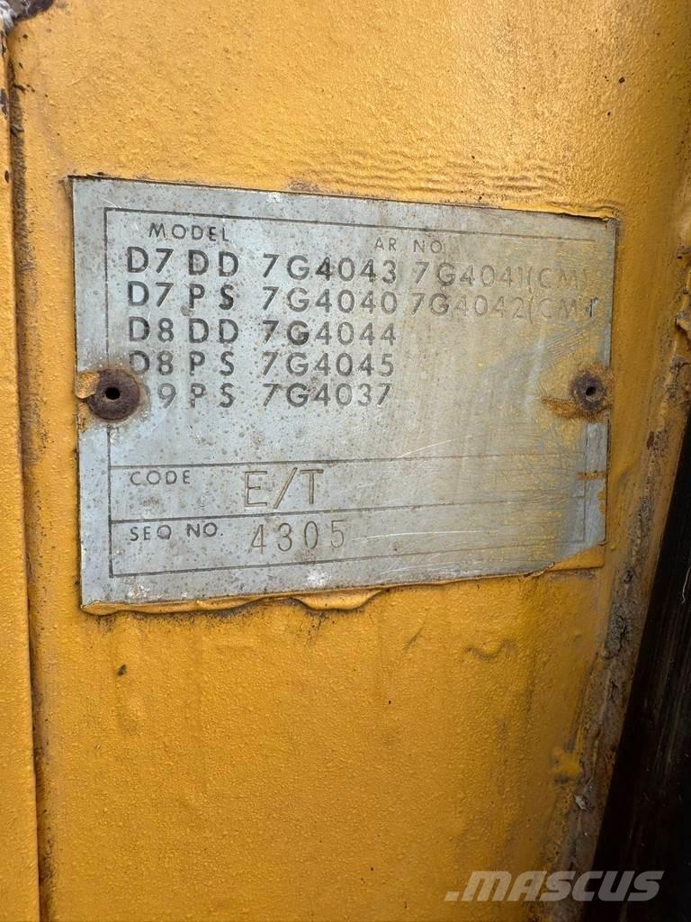 CAT D9H Paletli dozerler