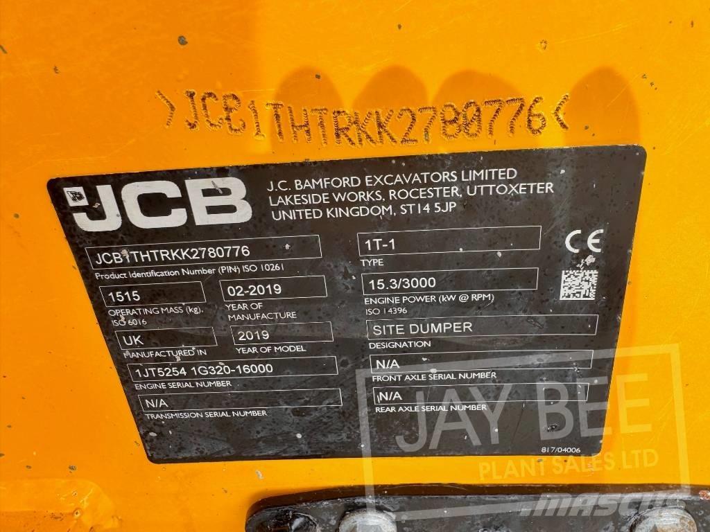 JCB 1T-1 Belden kirma kamyonlar