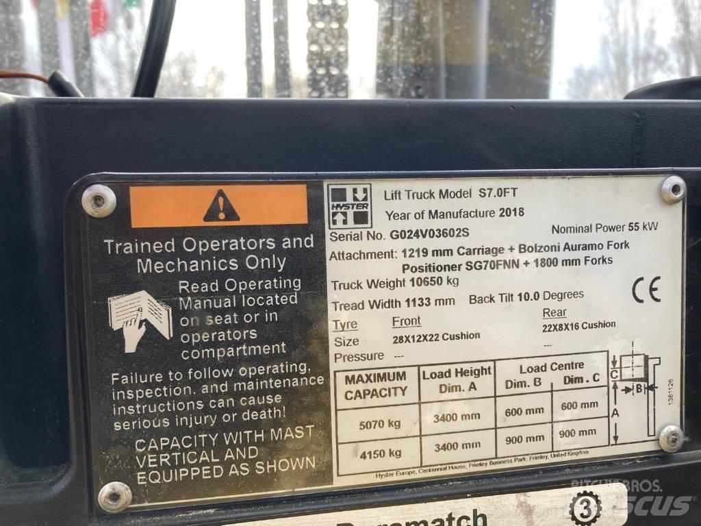 Hyster S7.0FT Dizel forkliftler