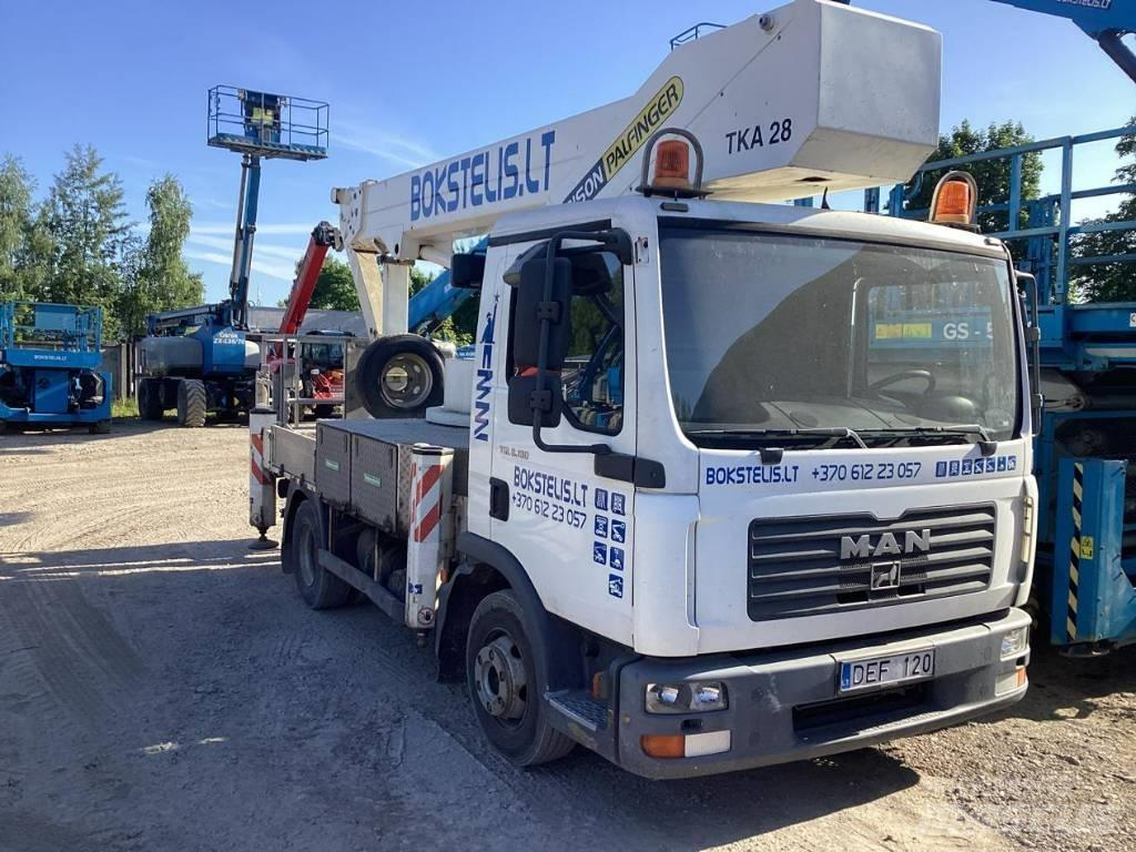 Palfinger TKA 28 KS Araç üstü platformlar