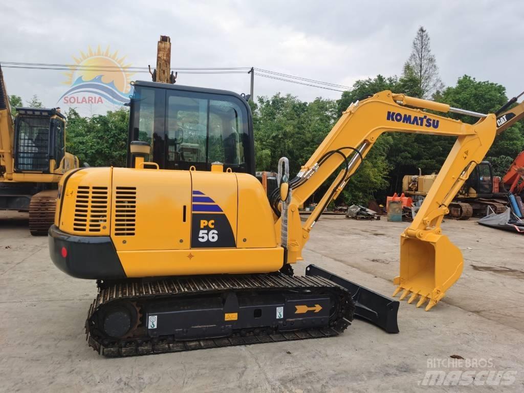 Komatsu PC 56-7 Mini ekskavatörler, 7 tona dek