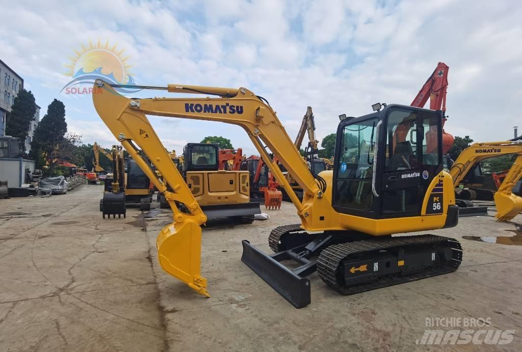 Komatsu PC 56-7 Mini ekskavatörler, 7 tona dek