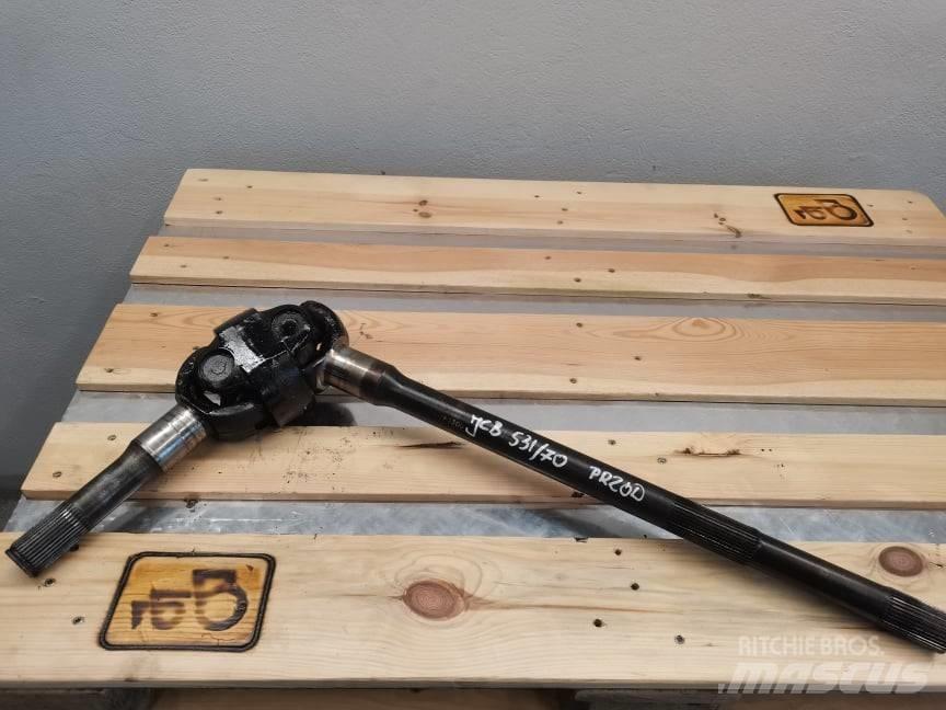 JCB 527 front axle Akslar