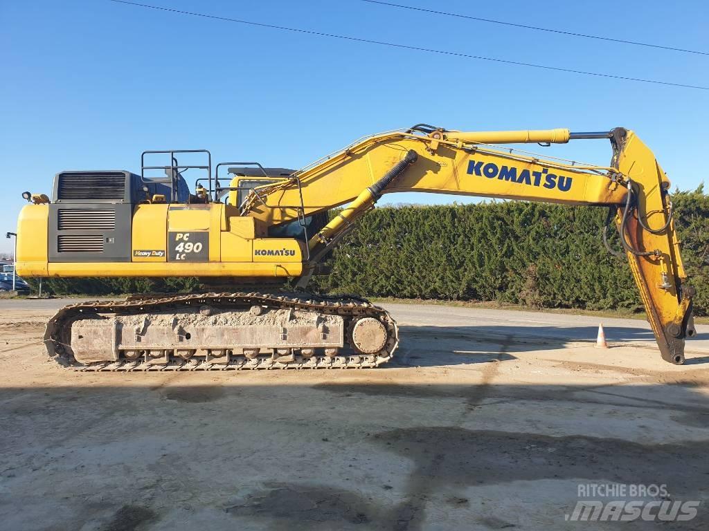 Komatsu PC490LC-11 Paletli ekskavatörler