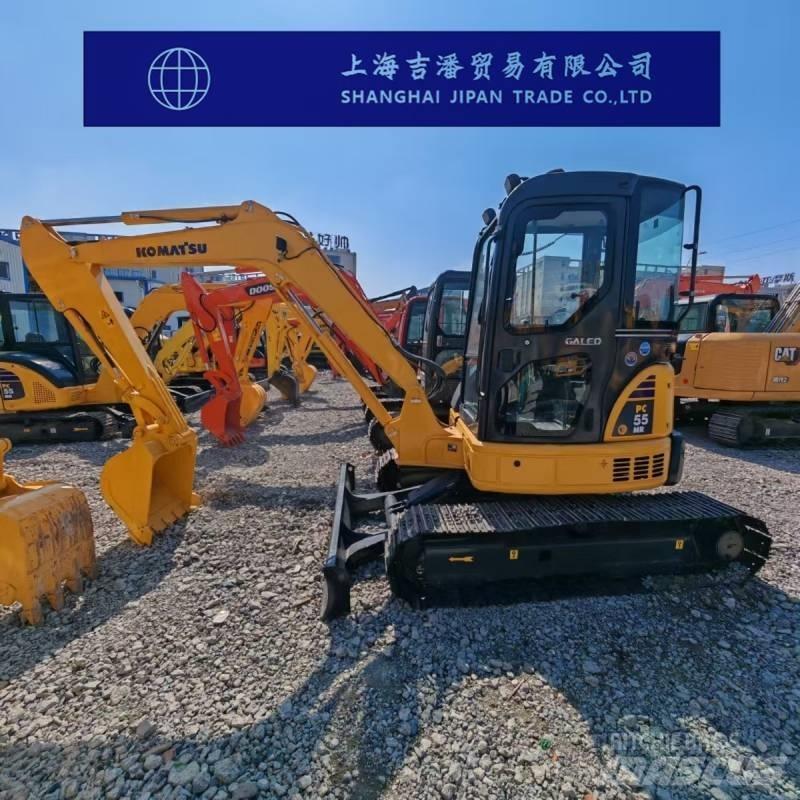 Komatsu PC 55 MR Mini ekskavatörler, 7 tona dek
