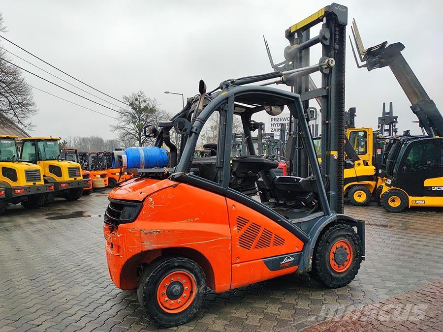Linde H50T-02 LPG'li forkliftler