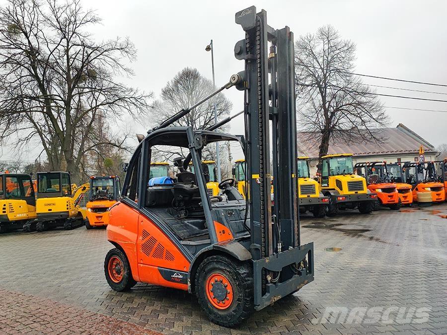 Linde H50T-02 LPG'li forkliftler