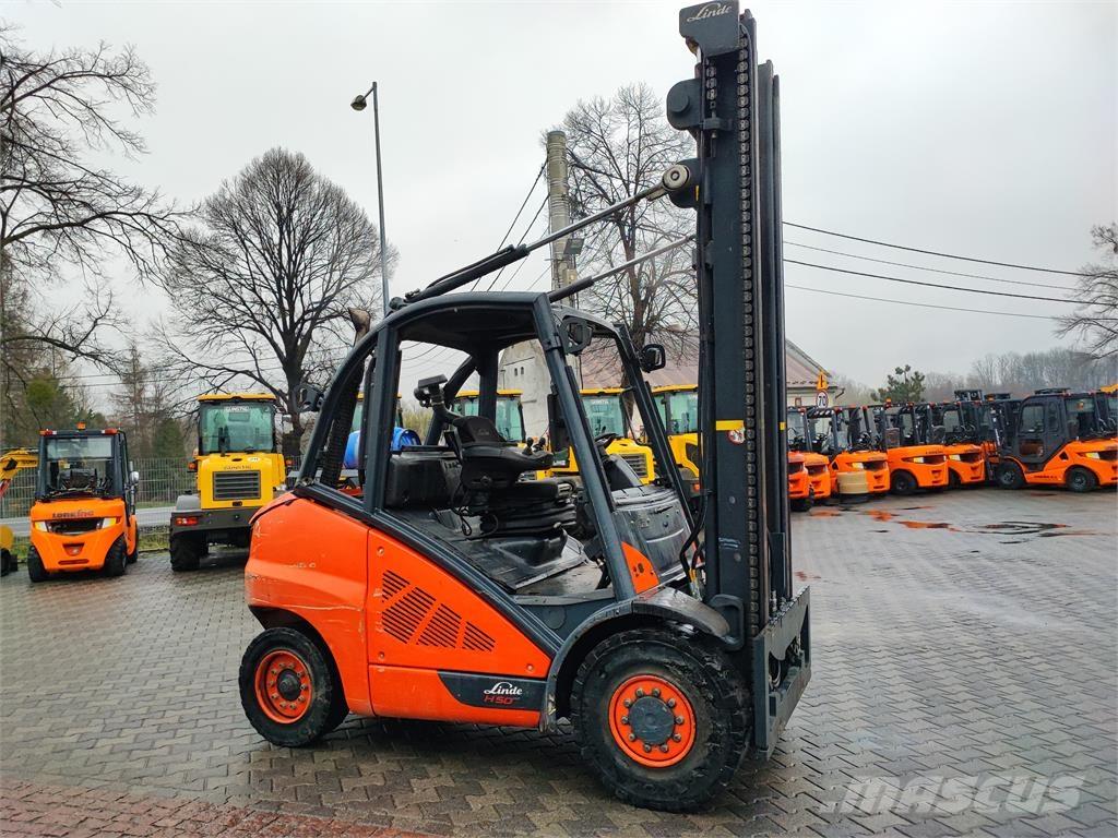 Linde H50T-02 LPG'li forkliftler