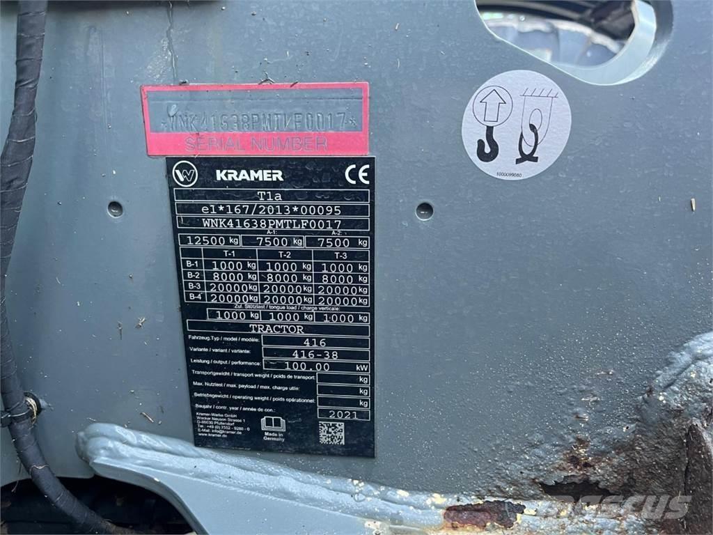 Kramer KT 507 Teleskopik yükleyiciler