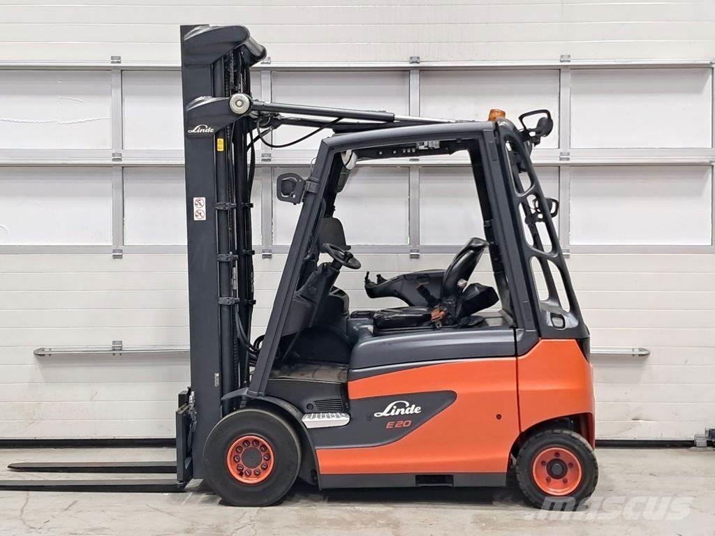 Linde E20-01 Elektrikli forkliftler