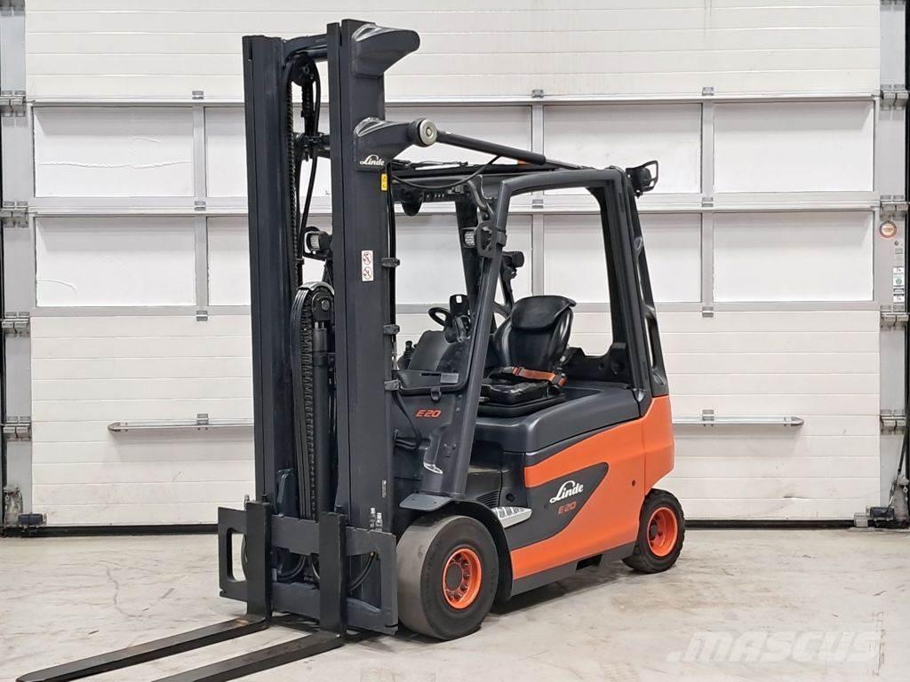 Linde E20-01 Elektrikli forkliftler