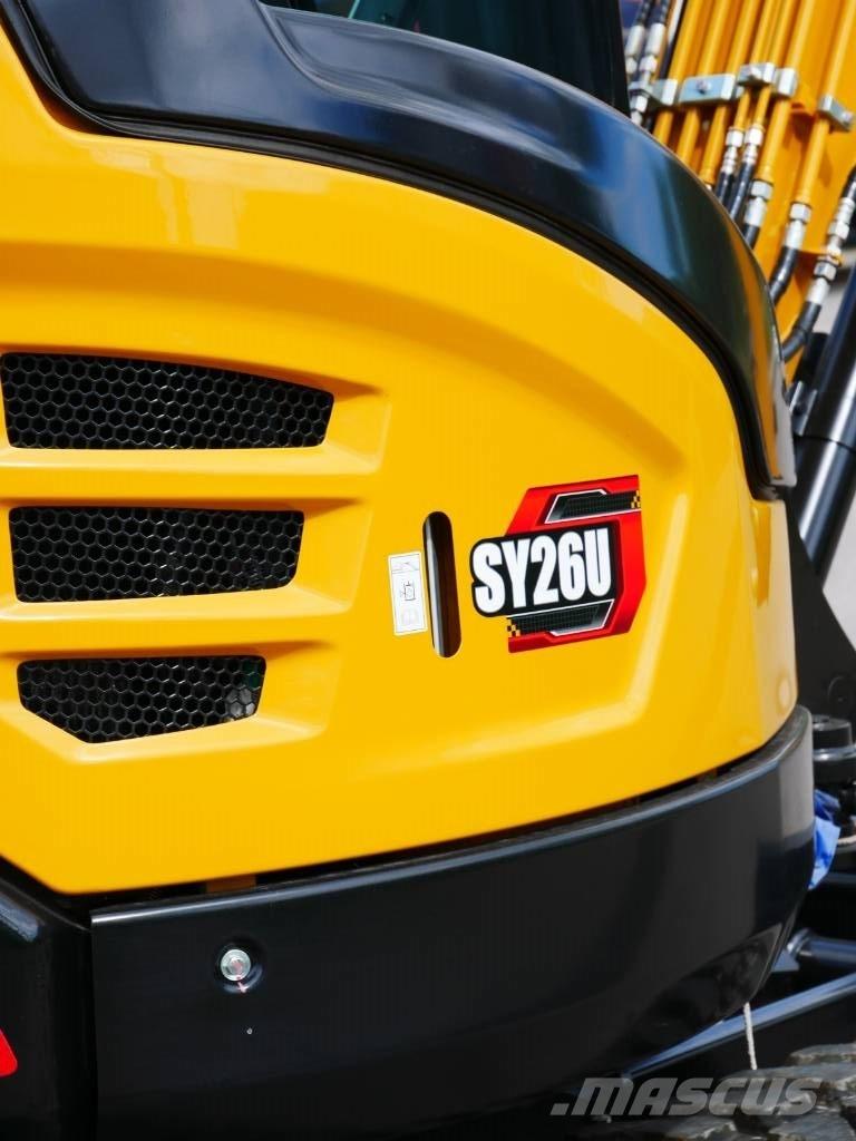 Sany SY 26 U Mini ekskavatörler, 7 tona dek