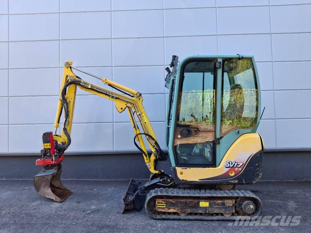 Yanmar SV 17 EX Mini ekskavatörler, 7 tona dek