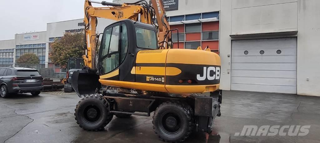JCB JS 145 W Lastik tekerli ekskavatörler
