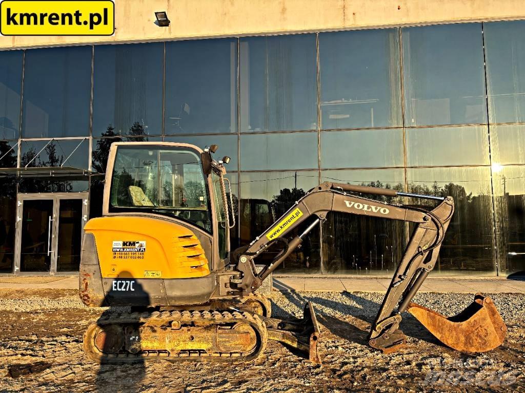 Volvo ECR 27 C Mini ekskavatörler, 7 tona dek