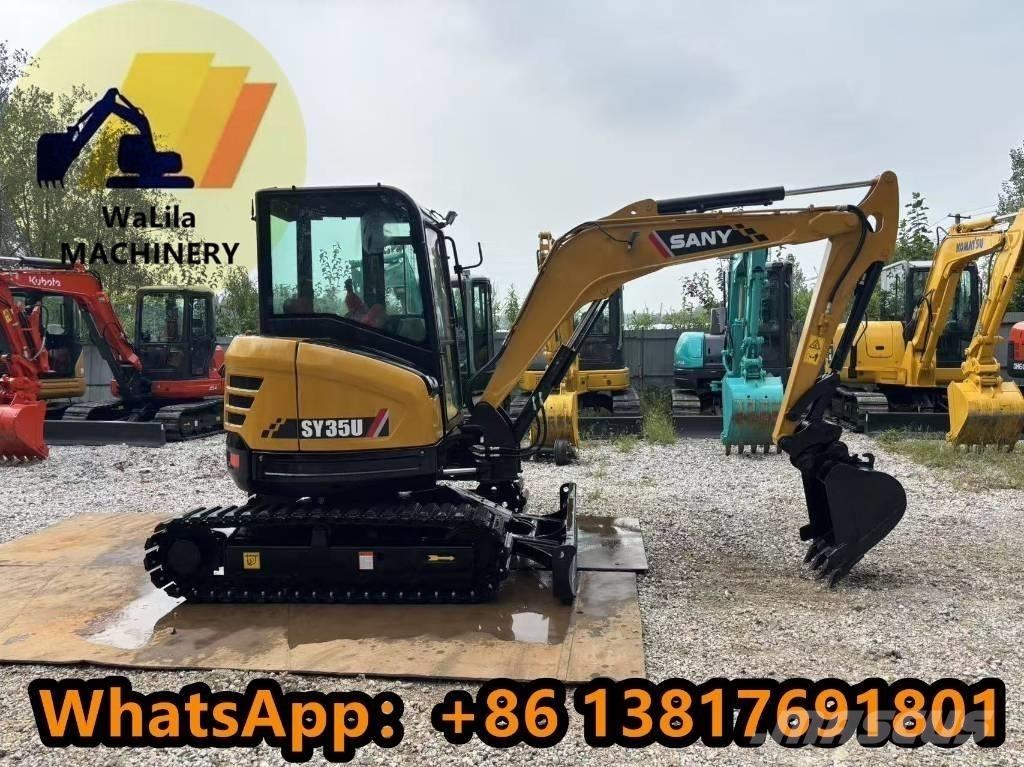 Sany SY 35 U Mini ekskavatörler, 7 tona dek