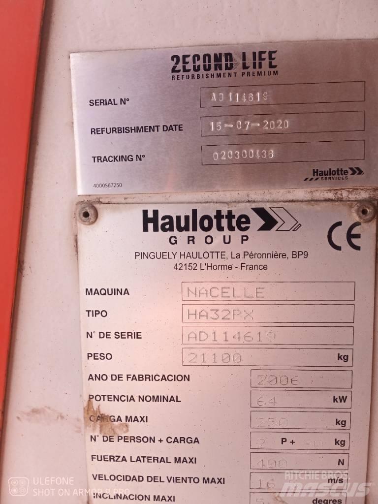 Haulotte HA 32 PX Körüklü personel platformları