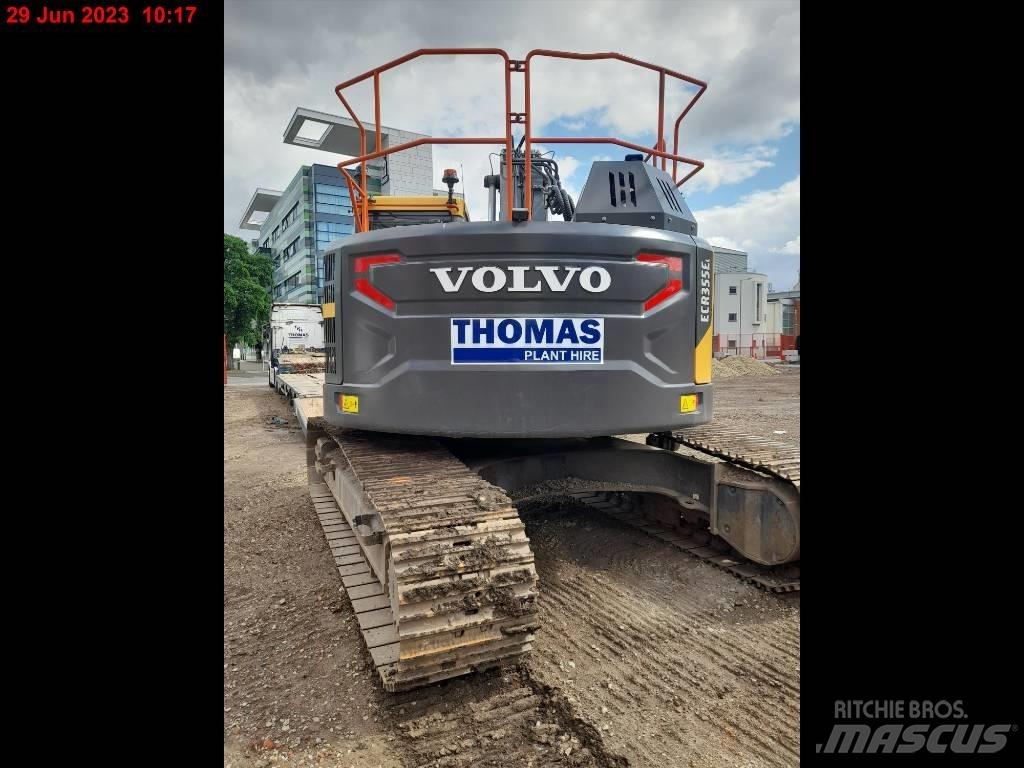 Volvo ECR355EL Paletli ekskavatörler