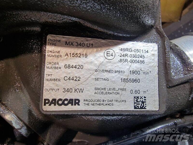 Paccar MX340U1 Motorlar