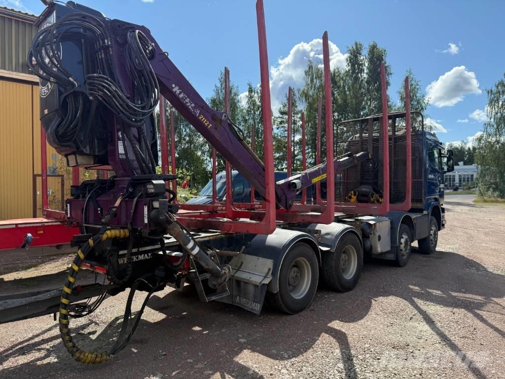 Scania R 580 Tomruk kamyonlari