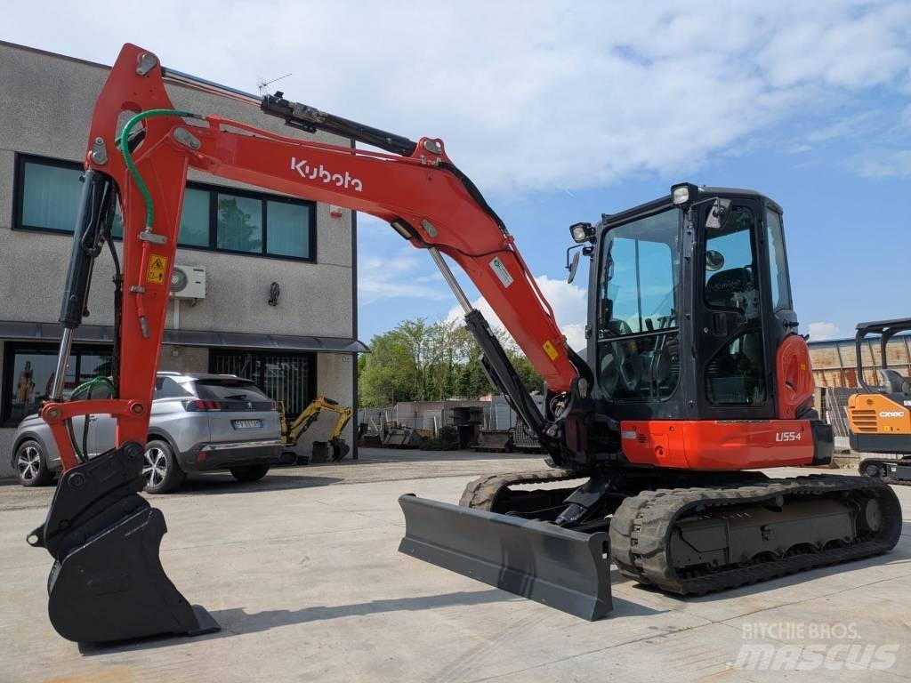 Kubota U 55-4 Mini ekskavatörler, 7 tona dek