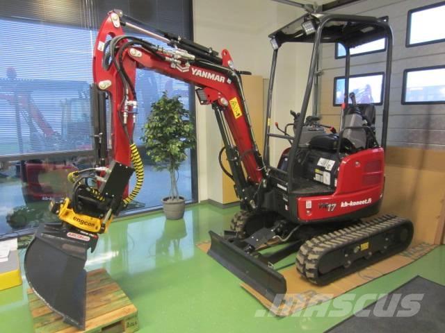 Yanmar Vio 17 Mini ekskavatörler, 7 tona dek