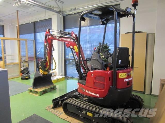 Yanmar Vio 17 Mini ekskavatörler, 7 tona dek