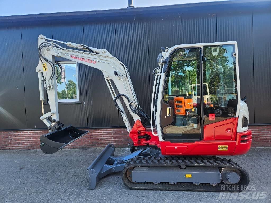 Takeuchi TB 240 Mini ekskavatörler, 7 tona dek
