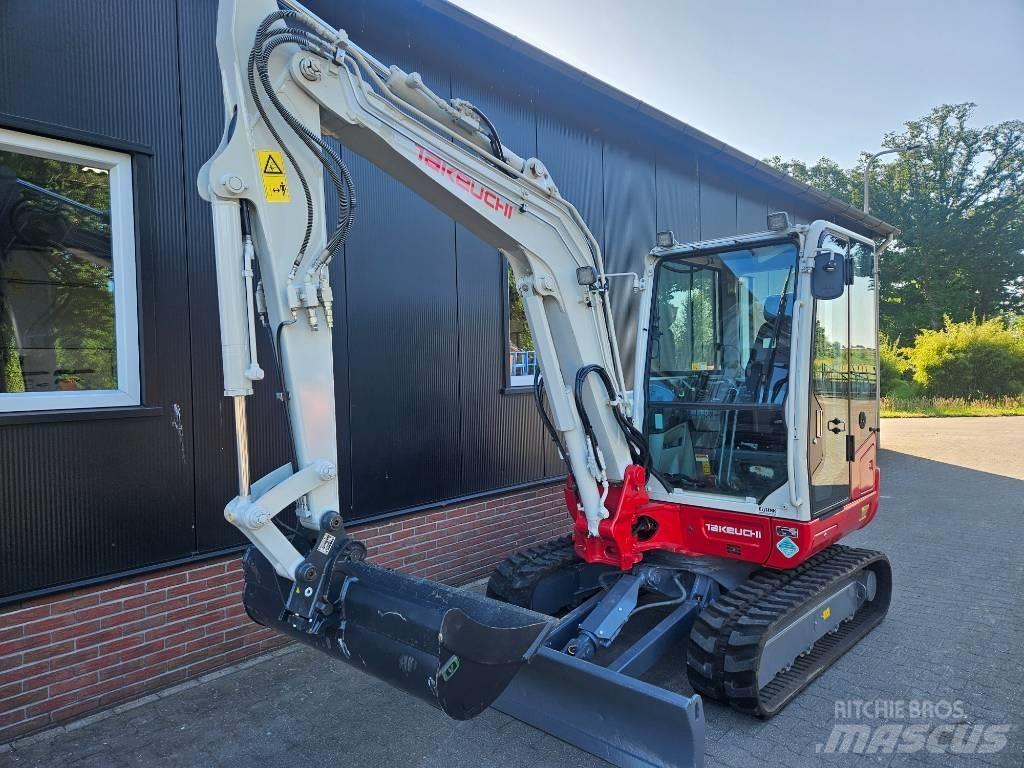 Takeuchi TB 240 Mini ekskavatörler, 7 tona dek