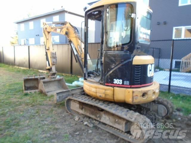 CAT 303 CR Mini ekskavatörler, 7 tona dek