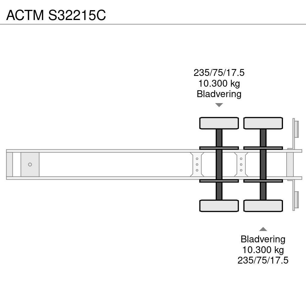 Actm S32215C Low loader yari çekiciler