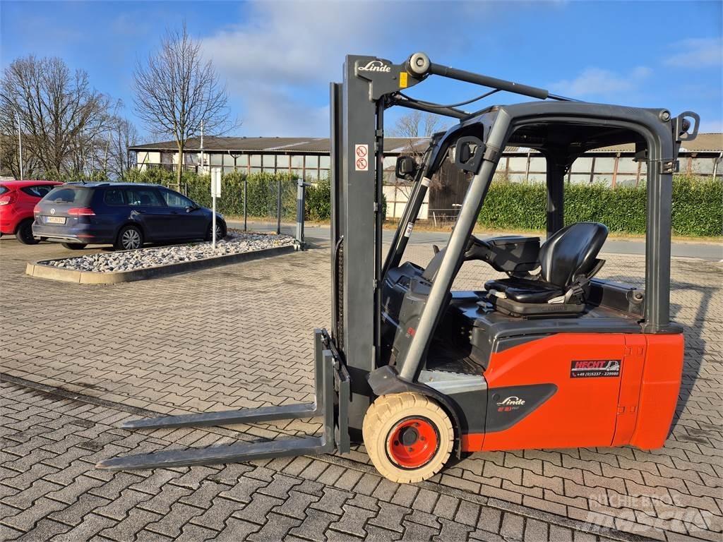 Linde E18L-02 Elektrikli forkliftler