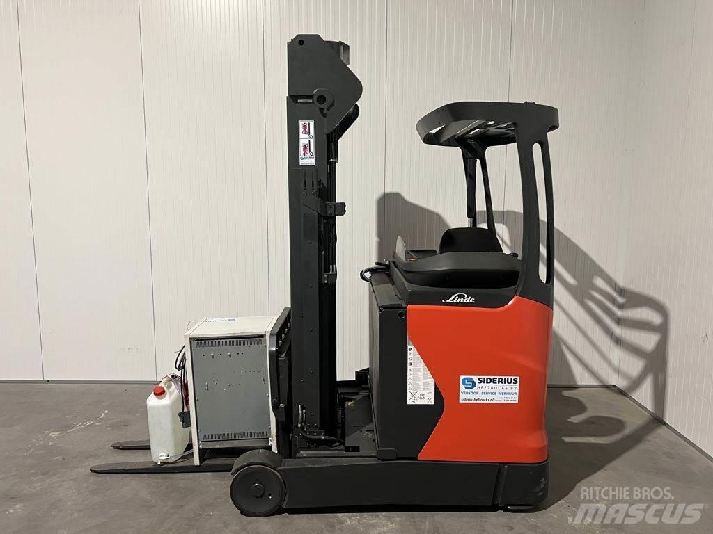 Linde R14 Reach truck - depo içi istif araçları