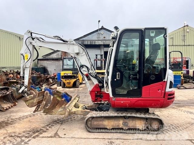 Takeuchi TB 230 Mini ekskavatörler, 7 tona dek