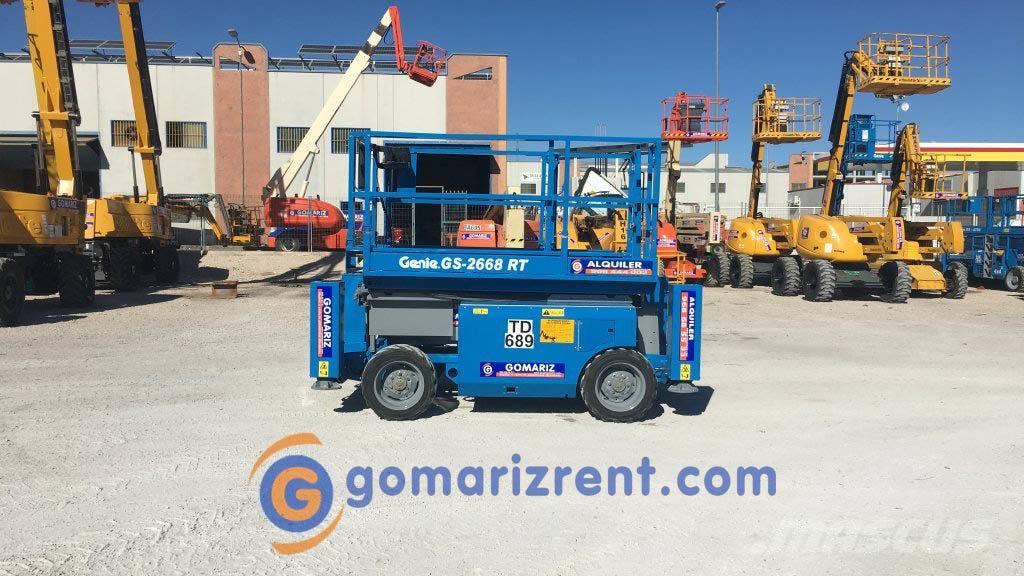 Genie GS 2668 RT Makasli platformlar