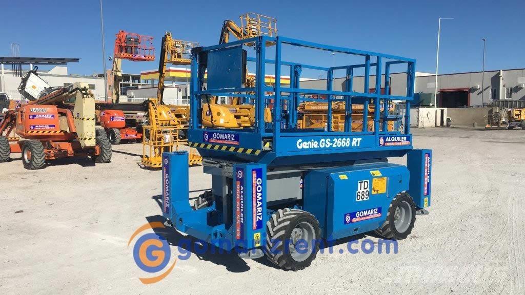 Genie GS 2668 RT Makasli platformlar