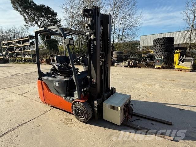 Toyota 8 FBET 16 Elektrikli forkliftler