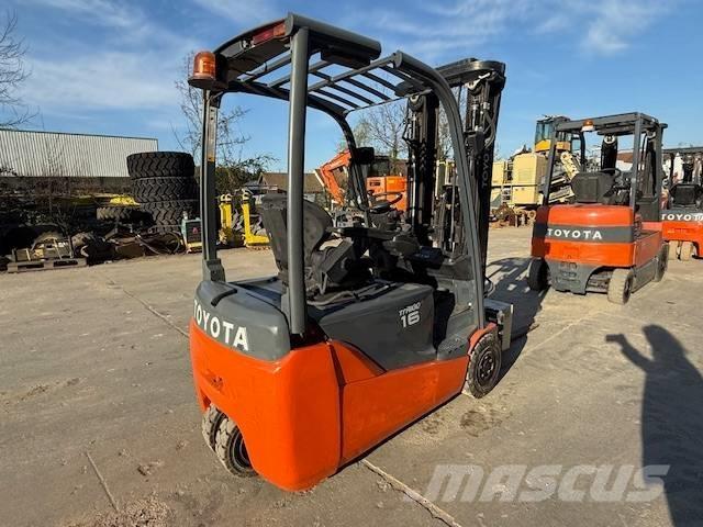 Toyota 8 FBET 16 Elektrikli forkliftler