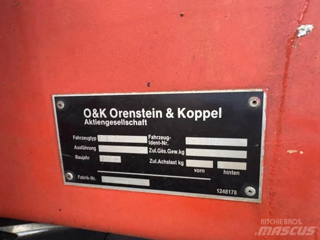 O&K RH6 Paletli ekskavatörler