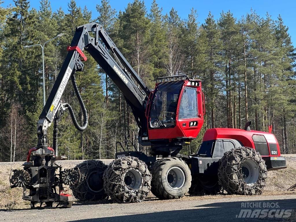 Komatsu 931 Biçerdöverler
