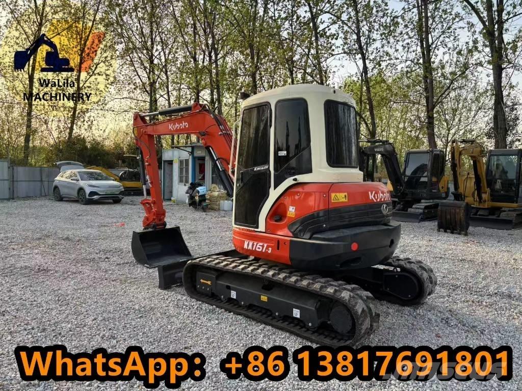 Kubota KX 161 Mini ekskavatörler, 7 tona dek