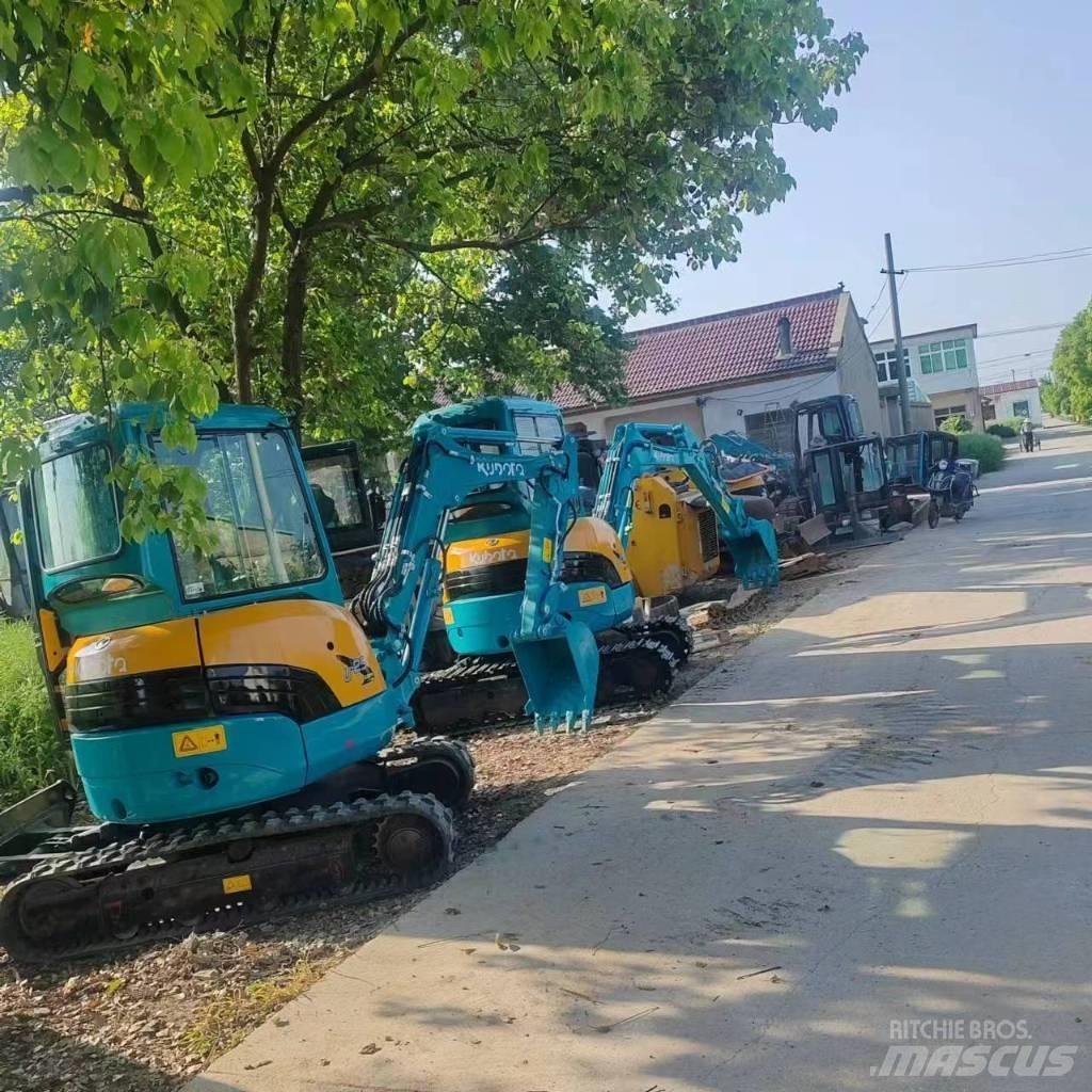 Kubota U 25 Mini ekskavatörler, 7 tona dek