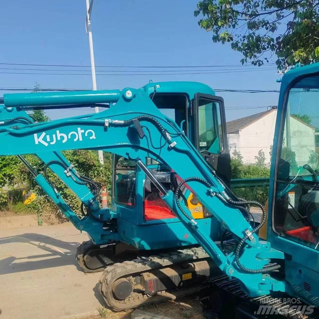 Kubota U 25 Mini ekskavatörler, 7 tona dek