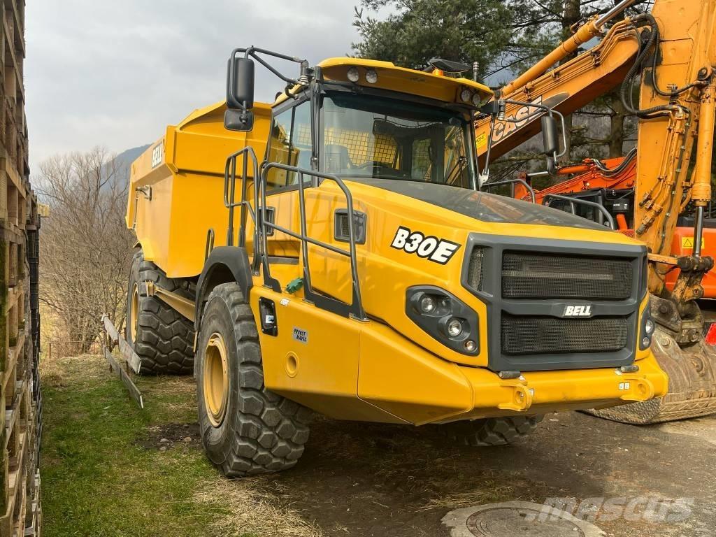 Bell B30E 4x4 Belden kirma kaya kamyonu